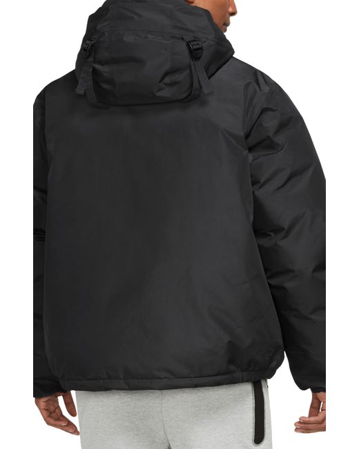 Nike Black Sportswear Gore-tex Storm-fit Adv Hooded Waterproof Parka for men