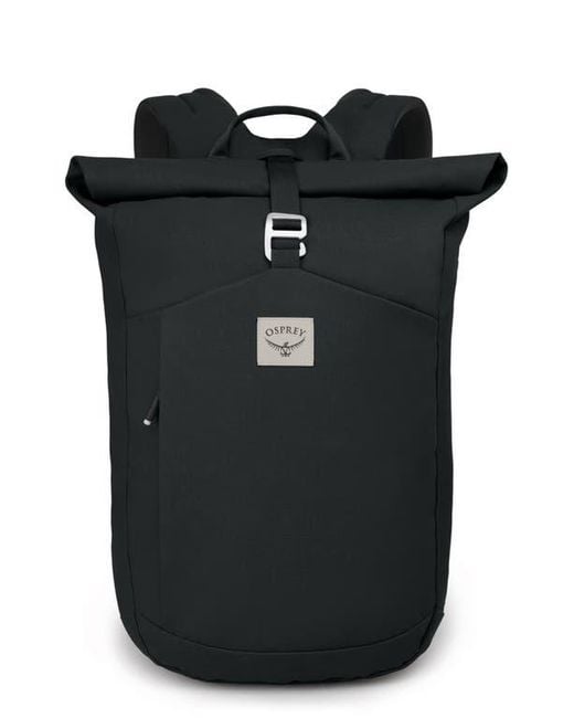 Osprey Black Arcane 22-Liter Roll Top Backpack for men