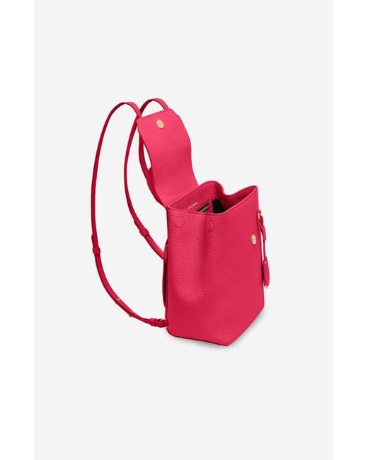 Maison De Sabre Pink Mini Soft Leather Backpack