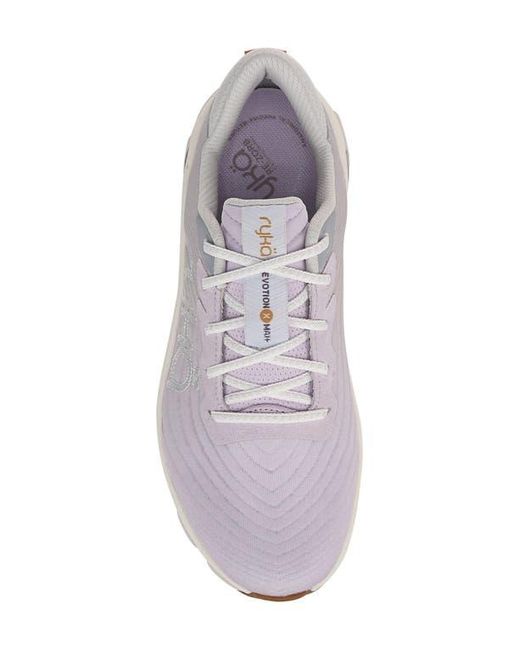 Ryka White Devotion X Max Plus Walking Sneaker