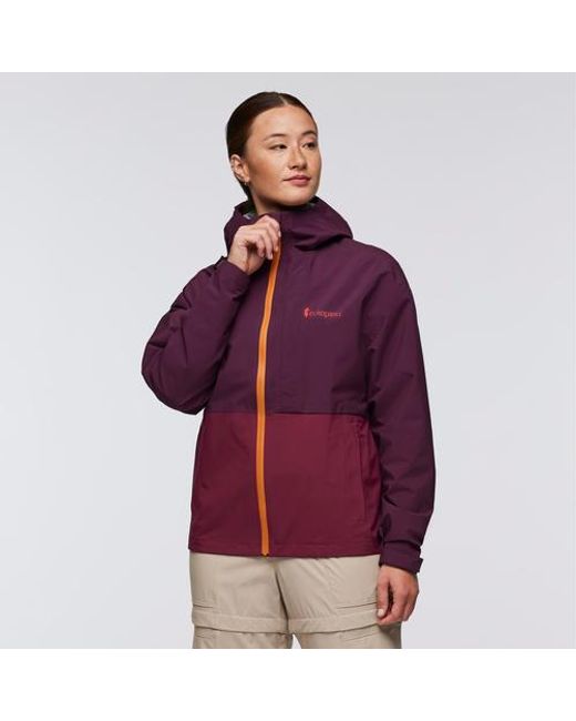 COTOPAXI Purple Cielo Rain Jacket