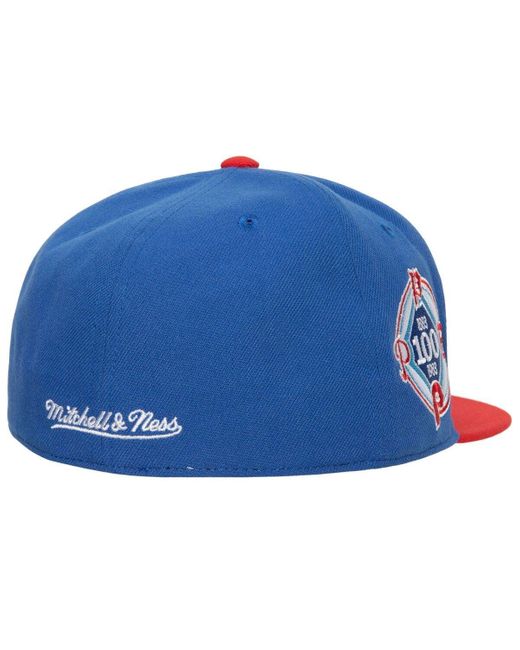 Mitchell & Ness /red Philadelphia Phillies Bases Loaded Fitted Hat At  Nordstrom in Blue for Men