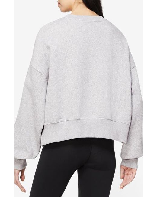 Nike White Phoenix Fleece Crewneck Sweatshirt