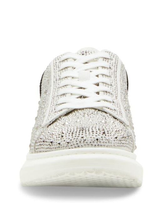Steve Madden Gray Icebergg Rhinestone Sneaker for men