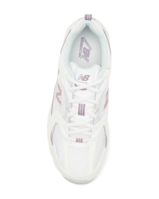 New Balance White Gender Inclusive 530 Sneaker