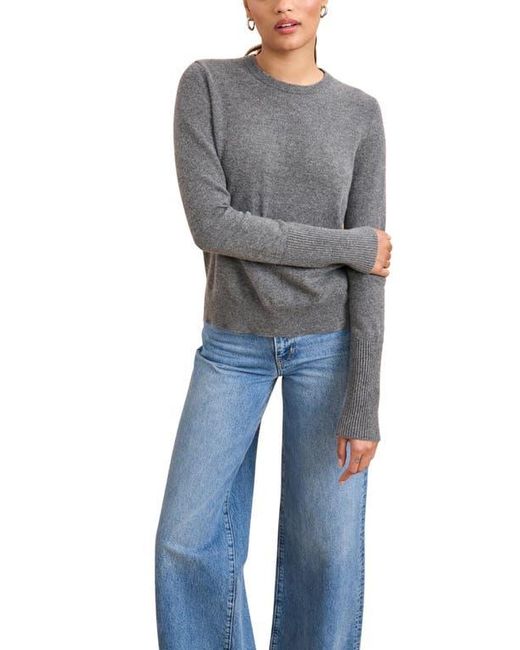 La Ligne Black Solid Lean Lines Sweater