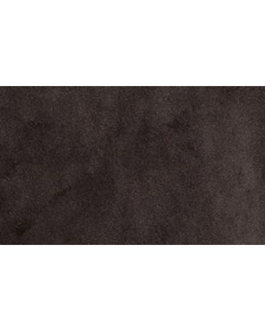 Sanctuary Black Ivy Faux Suede Long Sleeve Button-Up Shirt