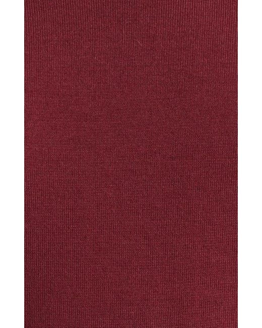 Boss Red Leno Virgin Wool Crewneck Sweater for men