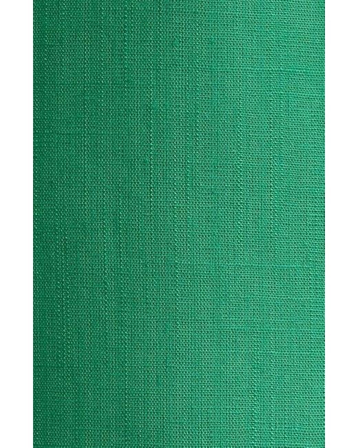 Tahari Green One-Button Blazer
