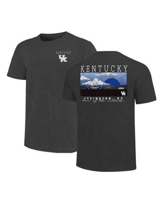 Image One Black Kentucky Wildcats Big & Tall Campus Scene Core T-Shirt for men