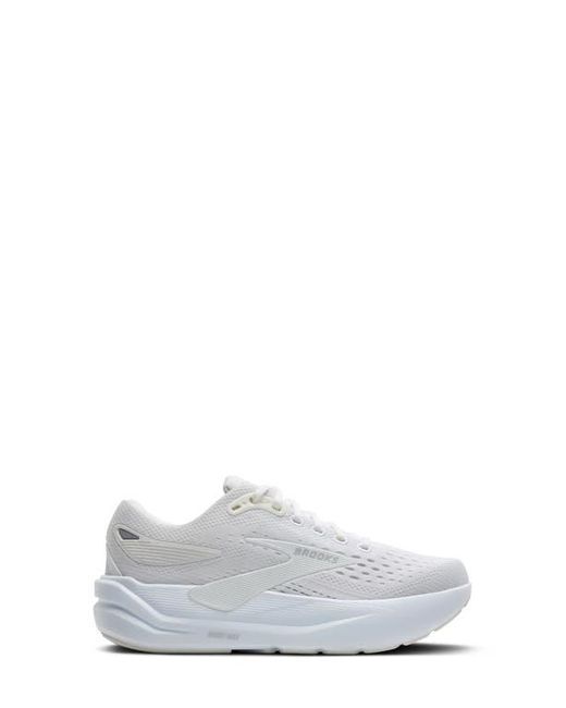 Brooks White Ghost Max 3 Running Shoe