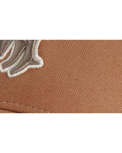 Amiri Brown Ma Logo Trucker Hat for men