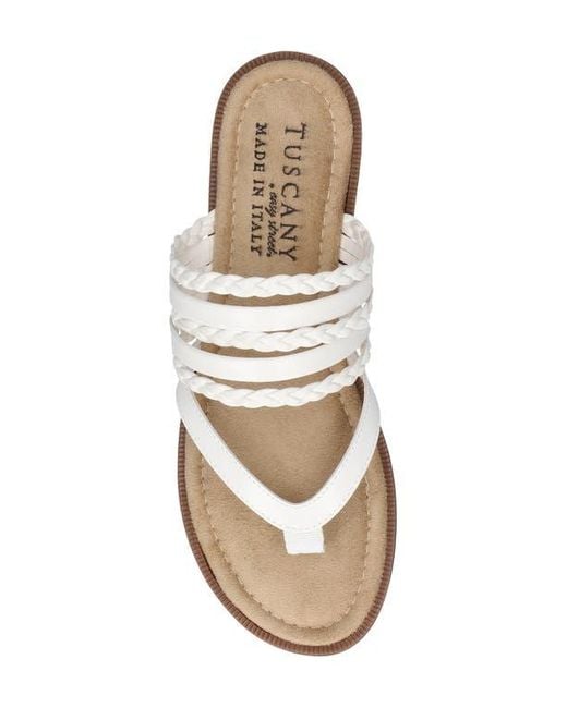 TUSCANY by Easy StreetR White Anji Flip Flop