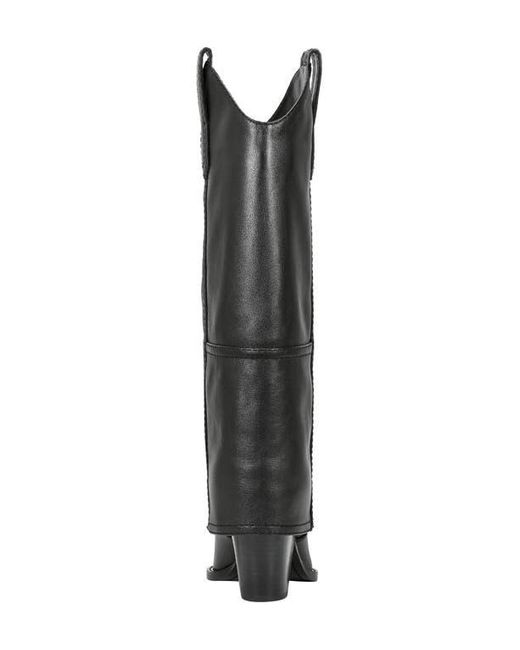 Marc Fisher Black Harlo Knee High Boot