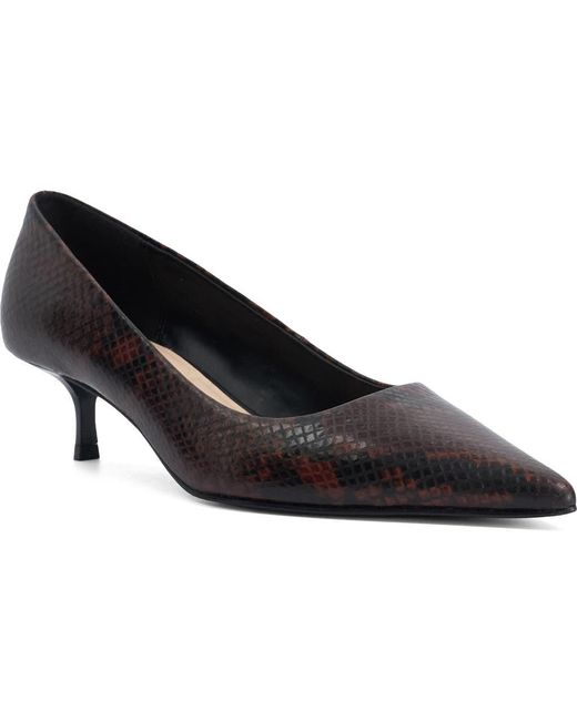 Dune Black Amira Pointed Toe Pump