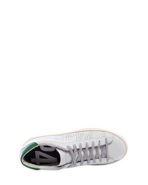 P448 White John Sneaker for men