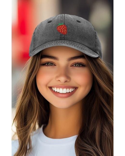 Alix Gray Strawberry Hat