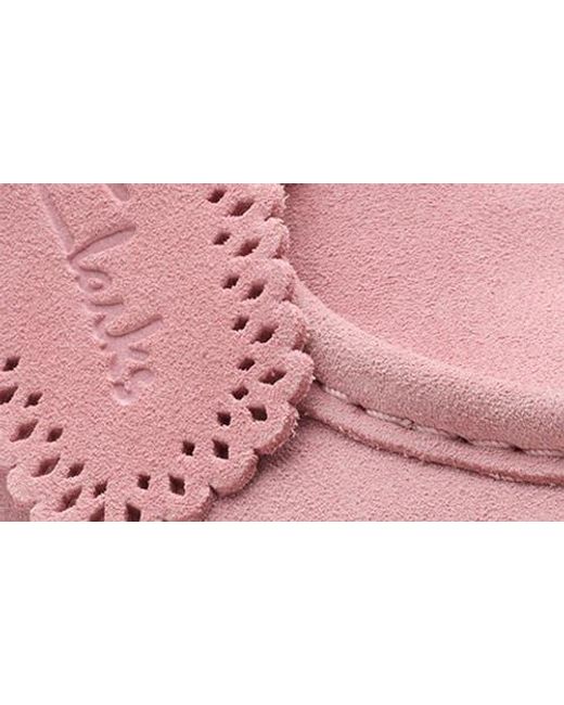 Clarks Pink Torhill Bee Chukka Sneaker
