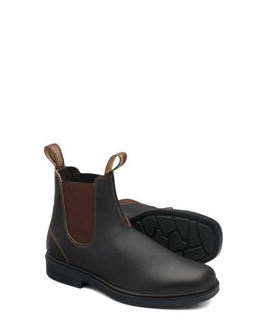 Blundstone Black Plain Toe Chelsea Boot