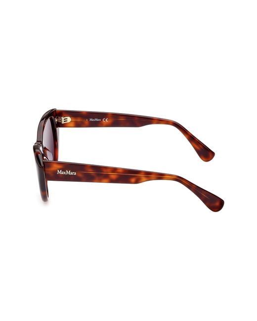 Max Mara Purple 51mm Cat Eye Sunglasses