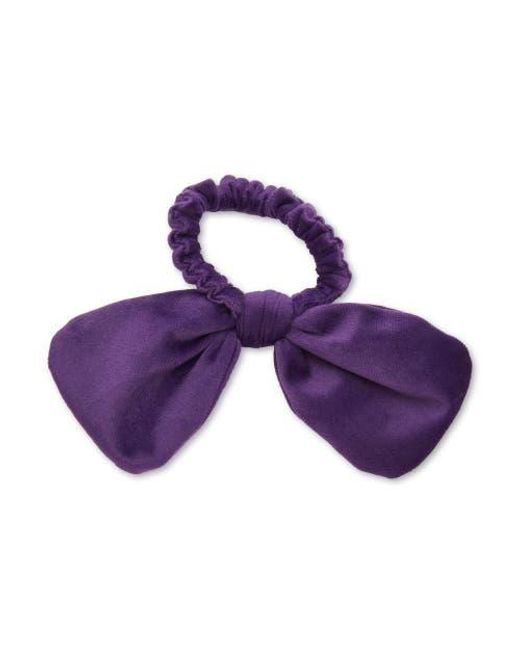 Lele Sadoughi Purple Minnesota Vikings Bow Scrunchie