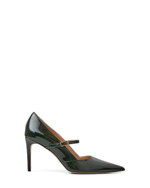 Bruno Magli Green Prima Pointed Toe Mary Jane Pump