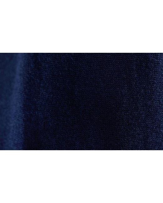 Bugatchi Blue Tipped Cotton & Silk Pocket Polo Sweater for men