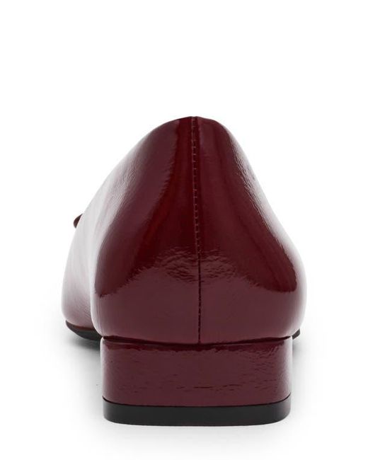 Anne Klein Red Crawford Pointed Toe Flat