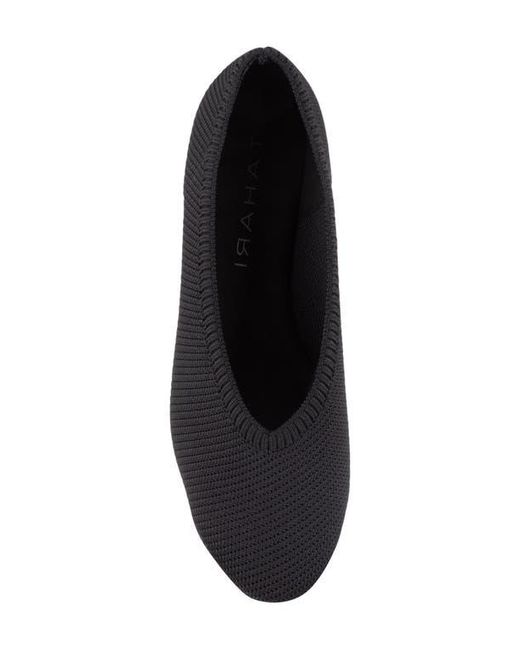 Tahari Black Martinique Flat