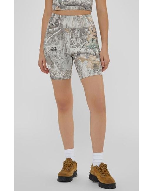 Guess Natural X Realtree Camo Bike Shorts