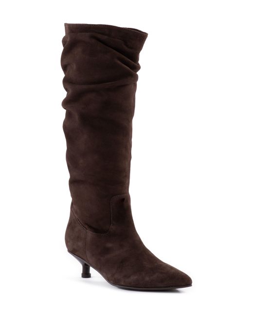 Seychelles Brown Acquainted Slouch Pointed Toe Boot