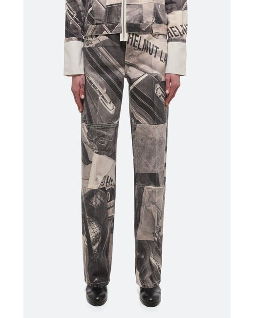 Helmut Lang Gray Carpenter Jeans
