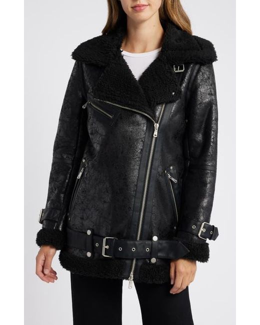 Avec les filles biker jacket hotsell