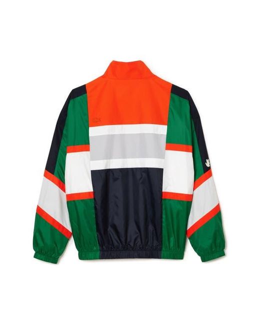 Lacoste Green Colorblock Windbreaker for men