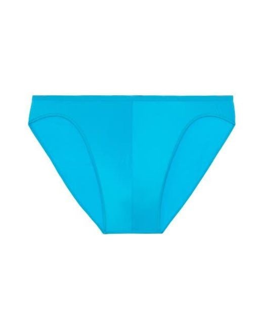 Hom Blue Plumes Micro Brief for men