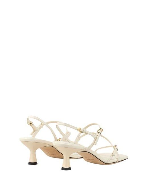 Sandro White Sandals With Straps