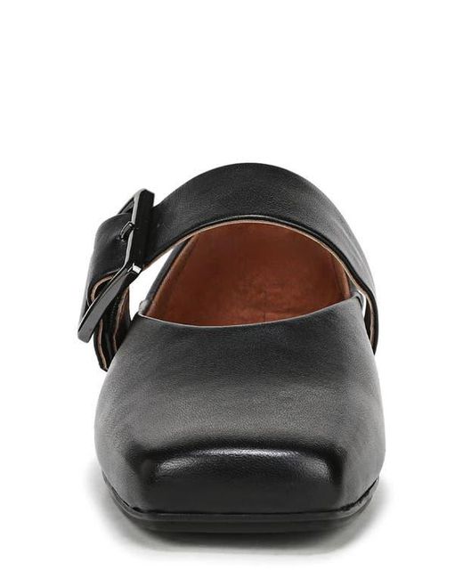 Franco Sarto Black Oakes Square Toe Flat
