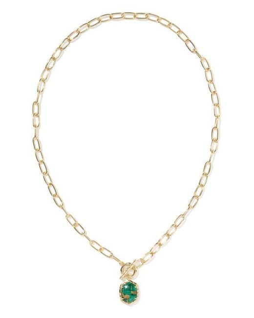 Kendra Scott Metallic Daphne Toggle Necklace