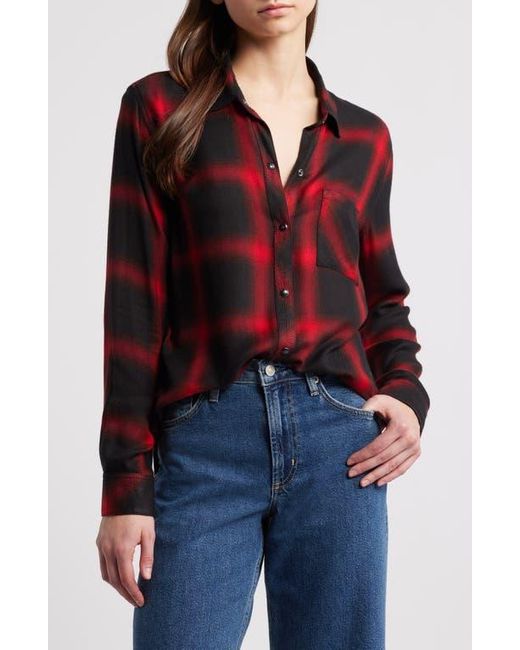 Rails Red Hunter Plaid Button-Up Shirt