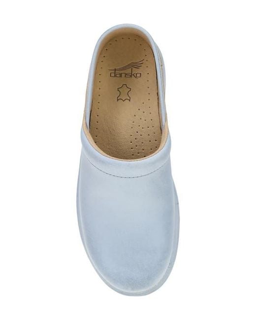 Dansko White Platform Pro Clog