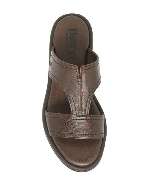 Børn Women's Brown Remo Slide Sandal