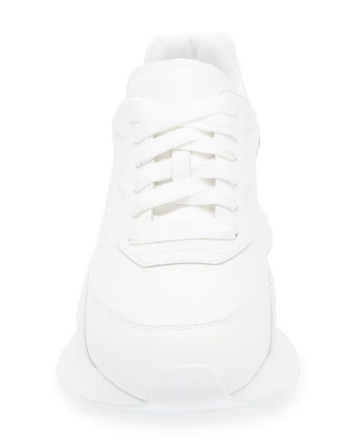Alexander McQueen White Sprint Runner Sneaker for men