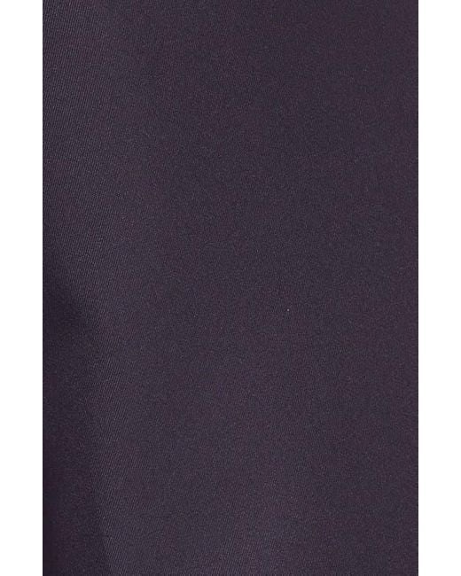 Berle Blue Self Sizer Waist Flat Front Classic Fit Microfiber Trousers for men