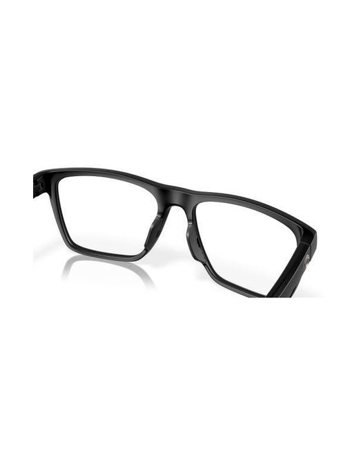 Costa Black 56Mm Rectangle Optical Glasses for men
