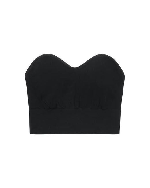 BRABAR Black Soft Strapless Bra Top