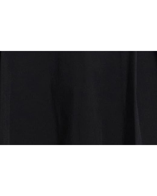 English Factory Black Sportswear Pleated Stretch Skort