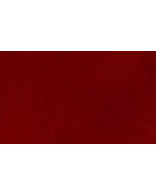 Zadig & Voltaire Red Vaska Double Breasted Velvet Blazer