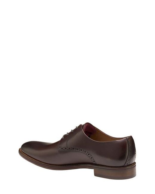 Johnston & Murphy Brown Conard 2.0 Plain Toe Derby for men