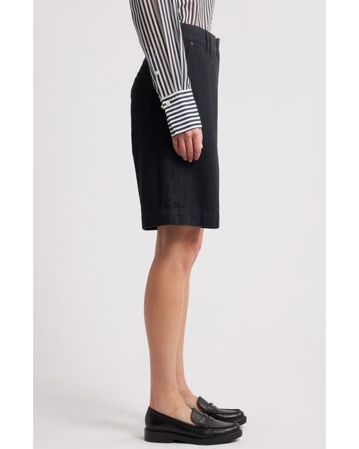 FRAME Black The Trouser Shorts