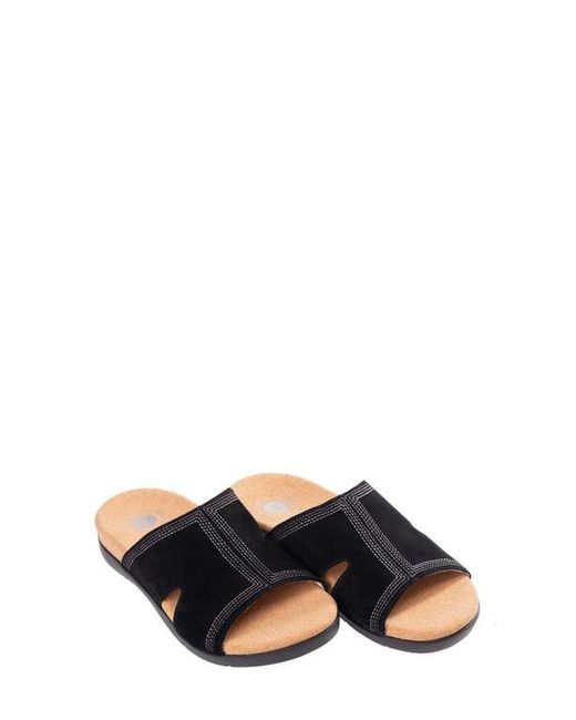 Revitalign Blue Palmetto Slide Sandal